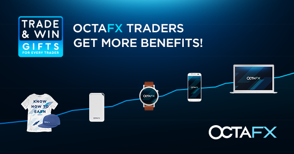 OctaFX Trade and Win Promotion - ຂອງຂວັນສໍາລັບພໍ່ຄ້າ