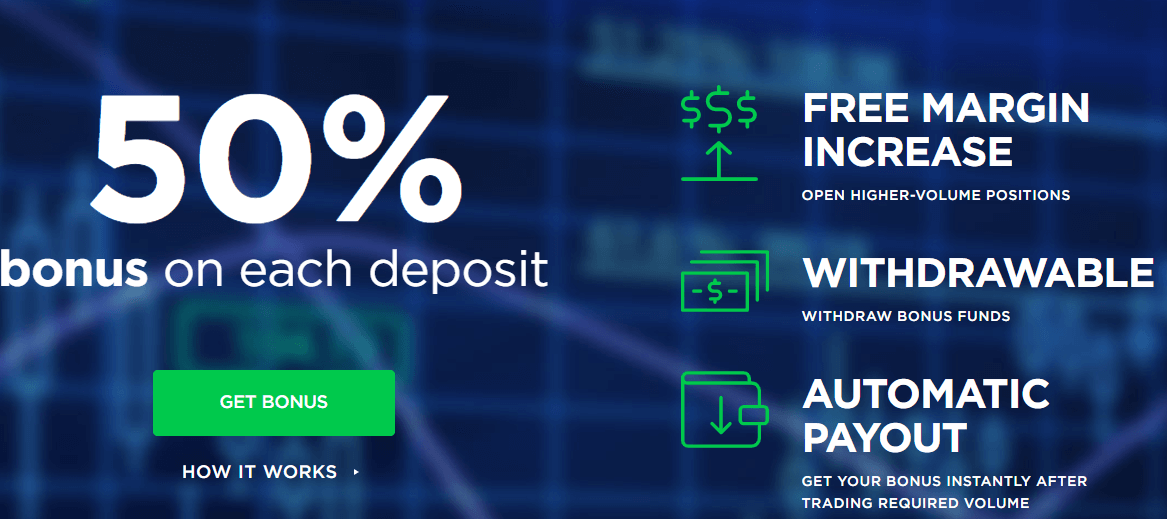 OctaFX Deposito Bonus - Tot 50% op elke Deposito