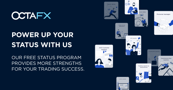 Programa de status de traders da OctaFX