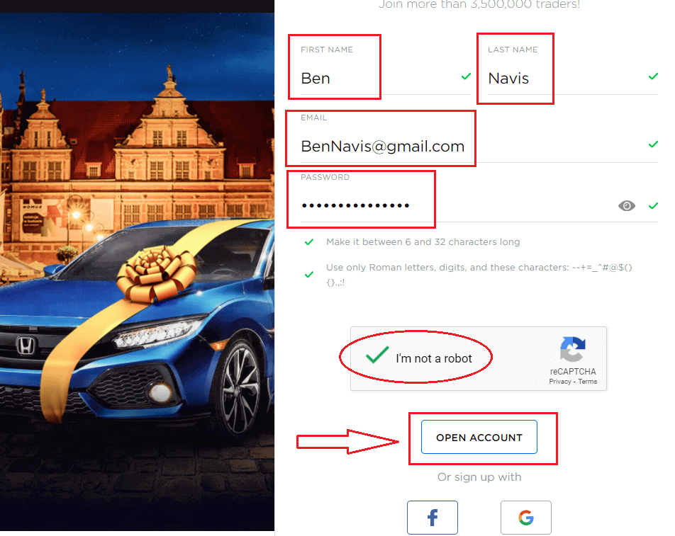 How to Open Account and Sign in to OctaFX How to Open Account and Sign in to OctaFX
